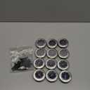 Mini Solar Ground Lights, 12 Pack Solar Powered Pathway Lights, Waterproof Outdoor Light for Garden, Driveway, Walkway, Backyard, Patio (Cool White)