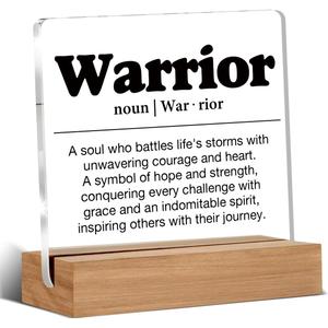 Inspirational Quotes Desk Decor Gifts, Encouragement Gifts for Women Men Best Friend Coworker, Funny After Surgery Gift Home Decor Office Desk Sign Keepsake