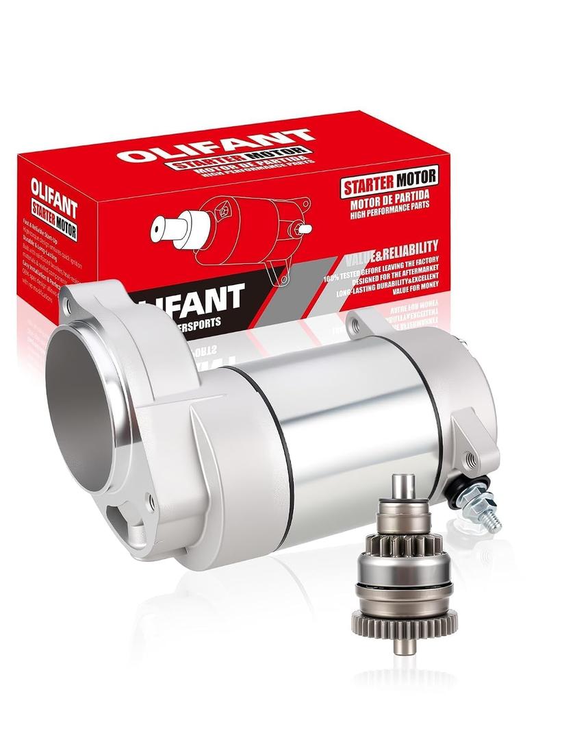 Starter & Bendix for Polaris Scrambler 400 1995-2002/250 1985-1986/Trail Blazer 250 400/Xpress 400L 300/Xplorer 400L 400 300 250/Trail Boss 350L 300 250 250R Sportsman Sport 400L/400 3083646 3083760