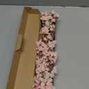 Uieke 4Pcs Artificial Cherry Blossom Flower, Silk Peach Flowers Fake Plants Arrangement for DIY Garden Home Wedding Party Spring Decor, Pink