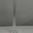 Diamond Star Glass 24" Clear Tower Vase