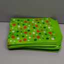 20Pcs Christmas Gift Bags with Handles Treat Bags Reusable Green Non-woven Gift Bag for Christmas Party Favors Supplies Holiday Celebrations