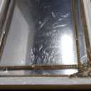 Keonjin Gold Vintage Mirror 20 x 30 Inch, Antique Mirrors Rectangle, Traditional Brass Mantel Decoration, Baroque Style Wall Decor for Hallway, Fireplace, Entryway, Living Room, Anti-Rust, Waterproof