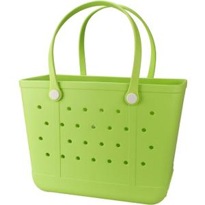 Lightweight Extra large Rubber Beach Bag Small mini Tote Bag for Gym Waterproof medium Open Handbag for Pool Sports