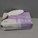 Lilac Nitrile Disposable Gloves - 200 Count - 3 Mil Nitrile Gloves Small - Powder and Latex Free Rubber Gloves - Surgical Medical Exam Gloves - Food Safe Cooking Gloves