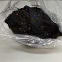 SOMSOC 70s Disco Jumpsuit Costumes Women Fashion Disco Accessories for Halloween Necklace Earrings Bracelet Glasses Belt (Medium)