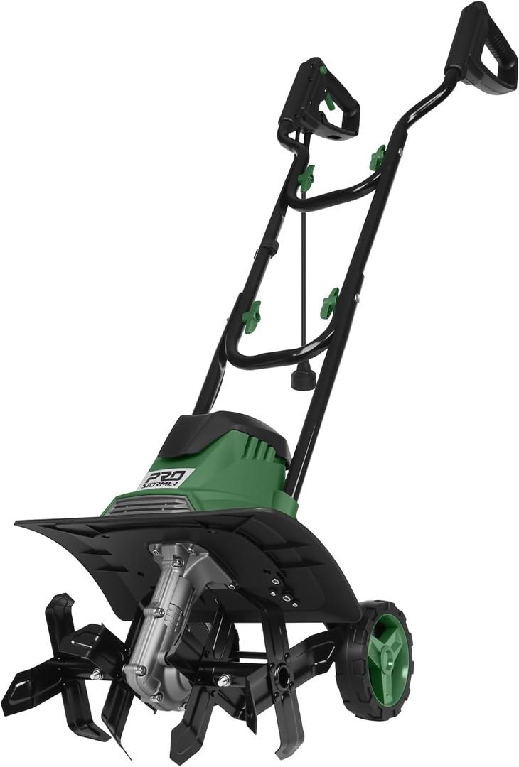 Prostormer 14-Inch 10-Amp Corded Electric Tiller/Cultivator