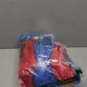 24Pcs Youth Pinnies Scrimmage Vests, Sports Pennies for Youth Adults Soccer Basketball Scrimmage Training Vests,Team Sport Practice Jersey Chartreuse Blue Red