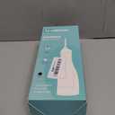 Leominor Water Flosser Pick for Teeth, 300ML Portable Oral Irrigator Upgraded Tank Removable,IPX7 Waterproof, Rechargeable Travel Teeth Cleaner, Professional Electric Flossing Machine (Black)