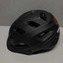 Retrospec Lennon Adult Bike Helmet with LED Safety Light Adjustable Dial & Removable Visor - Adjustable Bicycle Cycling Helmet for Men & Women (One Size, Matte Black)