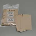 Spiareal 100 Pcs Blank Note Cards 4 x 6 in Blank Decorative Notecards Index Cards Bulk Thank Greeting Notecards for DIY School Office Wedding Baby Shower(Kraft Paper,4 x 6 in,Floral)