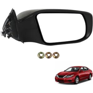 Right Passenger Side Mirror Power Paint Non-Heated Non-Folding Replacement for 2013-2018 Altima Sedan NI1321223 963013TH0A