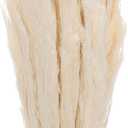 MECCANIXITY 10pcs Natural Rabbit Bunny Tails Dried Flowers 40" Mini Pampas Grass Lagurus Ovatus Bunch for Floral Wedding Decor Christmas, White