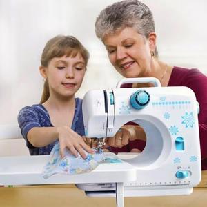 Sewing Machine for Beginners, Sewing Machine For Grandmother, Sewing Machines For Starter, 505 New Upgraded Sewing Machines For Adult-7 Presser Feet, Extension Table, Foot Pedal (White)