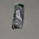 garini 12 Feet Industrial Black Light Fixture Chain, Adjustable Metal Pendant Chandelier Chain Extension with Detachable Link, Maximum Load is 66 Pounds