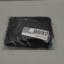 Bambini Baby Black Blank Receiving Blanket, 100% Cotton Fabric for 1-Pack Black (30 x 40 Inches / 100% Cotton Interlock)