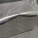 Stainless Steel Litter Box with Lid, Enclosed Metal with High Sides, Large Cat Litter Box, Dog-Proof, Odor Control, Easy to Clean,Durable with Round Edge (Frontal Opening) (Front Entry23.6" x 15.7" x 15.7")