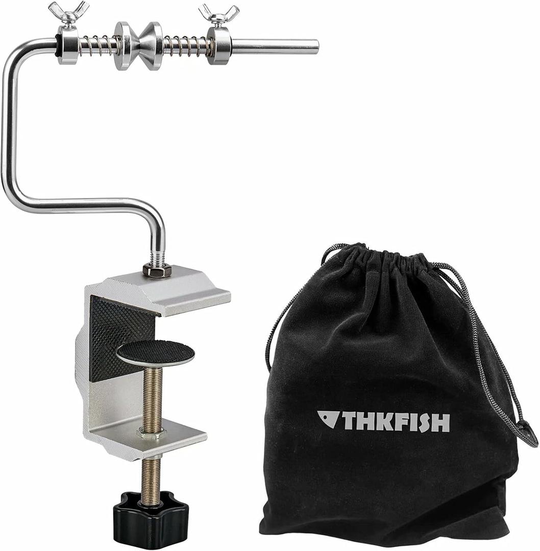 THKFISH Fishing Line Spooler Fishing Line Winder Spooler Fishing Accessories Adjustable Stable Portable Fishing Line Spooler/Fishing Line Remover