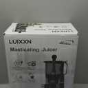 Cold Press Juicer, 5.8" Wide Feed Chute Juice Extractor Machine with 400W, High Juice Yield, Slow Masticating Juicer for Whole Vegetables & Fruits, Light Grey