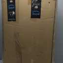 Outdoor Patio Chair Cushions Set, 24" x 24", Set of 2, Water-Repellent, Fade Resistant, Deep Seat Bottom and Back Cushion for Backyard, Couch, Sofa and Patio Furniture, Red Yellow Vine Flower