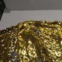 ShinyBeauty Glitter Sequin Pillow Covers 16x16Inch Set of 2- Gold Sparkling Throw Pillowcase for Home Decor, Christmas Wedding, Birthday Party Supplies (Luxury Bedroom Couch Decorations)​