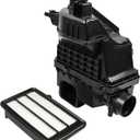Air Filter Intake Box Housing Compatible with Honda Civic 2016-2021 1.5L Engine Replace 17201-5AA-A0 17220-5AA-A00 Air Cleaner Body with Filter