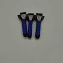 Bigfoot 9" Dual-Head Ice Sraper - Car Glovebox Size - Polyethylene 1702, 3 Pack