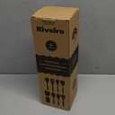 Riveira 9 Pieces Teak Wooden Spoons For Cooking  Premium & Durable Organic Teak Wooden Cooking Utensils  Non Stick Wooden Spatula For Cooking  Non Toxic Utensil Set With Holder & Spoon Rest