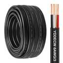 6/3 NM-B Wire with Ground - 50FT Non-Metallic Sheathed Cable 100% Pure Copper 6 AWG 3 Conductor Residential Indoor Wire for Outlets, Switches, Other Loads and Lighting Wiring Projects etc.