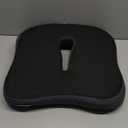 Memory Foam Seat Chair Cushion for Relieves Back Sciatica Pain Tailbone Pain Coccyx Degenerating Disc Orthopedic Osteoarthritis Prostate Cushion Low Back Pain Cushion Hip Shaping (Dark Gray)