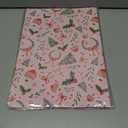 3 x GIOLAINY Pink Christmas Wrapping Paper for Girls Women Kids - Holiday Gift Wrap with Ornaments, Xmas Trees, Berries & Wreaths Designs - 4 Sheets (28 x 40 inches), Easy to Store