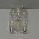 TJOY Edison Light Bulbs 60W Equivalent, Dimmable Vintage LED Light Bulbs, E26 Medium Base, 5000K Daylight, ST58, 8W, 800LM, Ultra-Bright, 80+CRI, Antique Decorative LED Filament, Clear Glass, 6 Pack (5000k Daylight White)