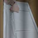 ROBOTIME Baby Doll Crib, Wooden Doll Bed, Toy Baby Crib with Storage, Bedding, and Wooden Hooks, Doll Crib Fits Dolls up to 21", Doll Furniture for American Girls Ages 3+ (Pink)