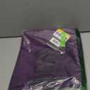 WonderWORK Unisex Drawstring Cargo Scrub Pant Tall (Medium Short, Eggplant)