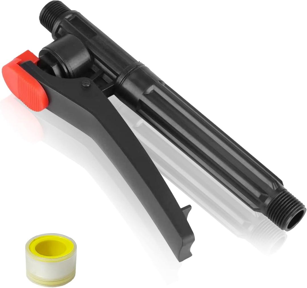 Pump Action Pressure Sprayer, Trigger Sprayer Handle Parts for Garden Agriculture orchard Forestry Home Manage, Pump Sprayer Wand Replacement, 18 * 1.5mm (a236)
