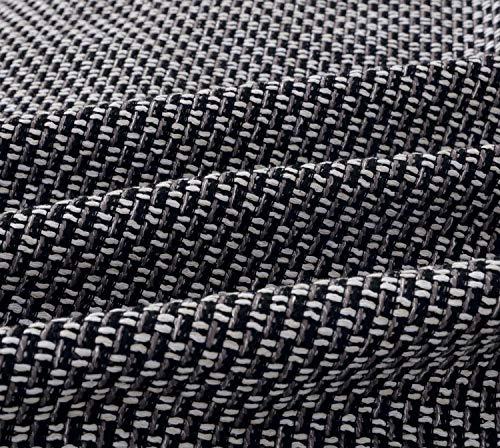 OctoRose Thick Linen Fabric, 1 Yard (36x59 inch) Upholstery Sewing Fabrics for Sofa, Futon, Box Cushion, Daybed Mattress, Bench, Ottoman Cut by The Yard (Linen-Grey, 1 Yard)