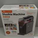 Slushie Machine No Ice Needed: Soft Serve Ice Cream Machine,Slushy Machine for Home with 6 Preset Programs, Quiet Operation, LED Display, Auto-Clean,Perfect for Milkshakes, Margarita Smoothie, Frapps