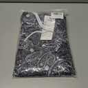 Men's Paisley Graphic Basketball Shorts Summer Gym Workout Traning Shorts Casual Streetwear (Black, M)