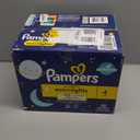 Pampers ZZZ Overnight Diapers, Size 4 (22-37 lbs), 58 Count, Nighttime Protection Disposable Baby Diaper, Night Time Leak and Skin Protection