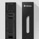 Fullmosa Compatible with Apple Watch Bands Ultra3/2/1 49mm for Women Men, Stainless Steel Mesh Loop Magnetic Clasp iWatch Band with TPU Case for Apple Watch, Black