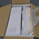 Giant bean Wooden Ice Cream Play Set, with Drop-Down Dispenser, Play Kitchen Accessories with Cones, Popsicles, Scoops, Play Money & Menu, Ice Cream Toy for Kids Ages 3+, Birthday