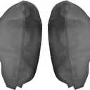 labwork Black Artifical Leather Door Panel Insert Cover Armrest Covers Replacement for Acura TSX 2009-2014