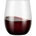 48 Stemless Plastic  Glasses - 12oz Clear Disposable Party Cups for Parties - Tumblers