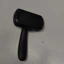 Self Cleaning Shedding Brush - Skin Friendly Grooming Tool for Dogs, Cats, and Puppies, Deshedding and Hair Removal for Long and Short Haired Pets, Black