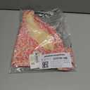 Amazon Essentials Women's Side Tab Bikini Swimsuit Bottom (X-Large, Pale Peach Micro Floral)