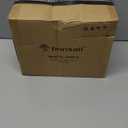 Bonsaii Safe Box with Electronic Keypad, Steel Security Lock Box with Key, 0.23 Cubic Feet, 9.06" W x 6.69" D x 6.69" H, Small Hidden Safe for Cash Jewelry