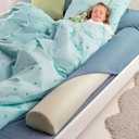 Bed Bumpers for Toddler, Non-Slip Bed Rails for Toddlers for Twin, Queen, King Beds, Machine Washable Bumpers Cover for Easy Care（Size：52" x 7" x 4.5"）