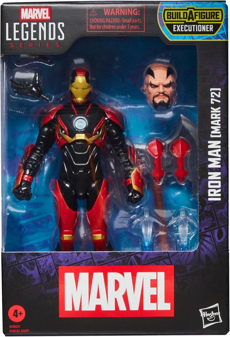 Marvel Legends Series Iron Man (Mark 72), Iron Man Comics Collectible 6-Inch Scale Action