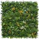 Artificial Green Wall Panels: 20"x20" (8 Pack), Faux Greenery Fence