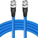 Superbat SDI Cable BNC Cable 3G/6G/12G (Belden 1694A)10FT/15FT/30FT/50FT/100FT/200FT,Supports HD-SDI/3G-SDI/4K/8KSDI Video Cable Precision Video Cable(1Pc)